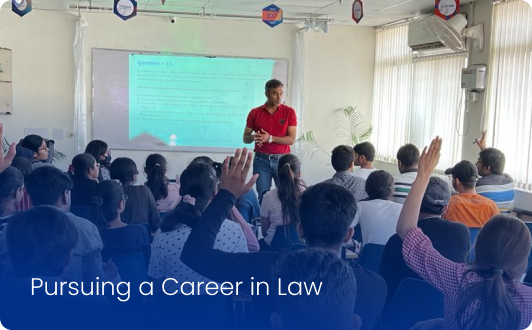 pursuing a career in law